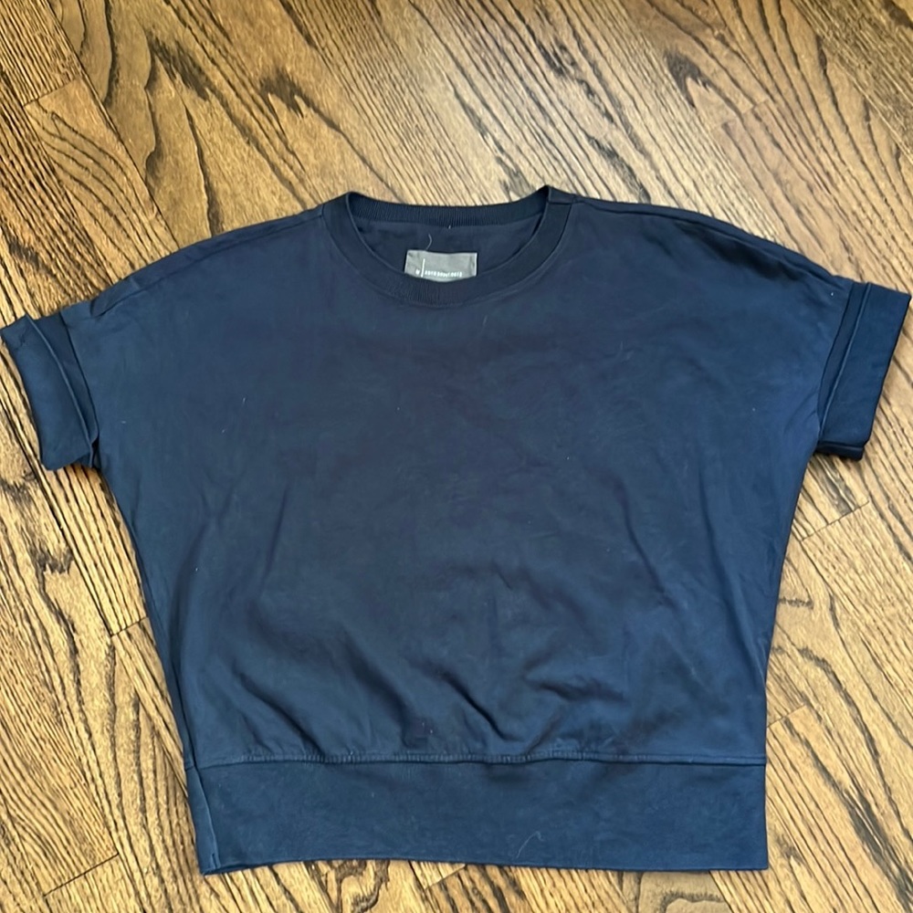 Anthropologie cropped tee
